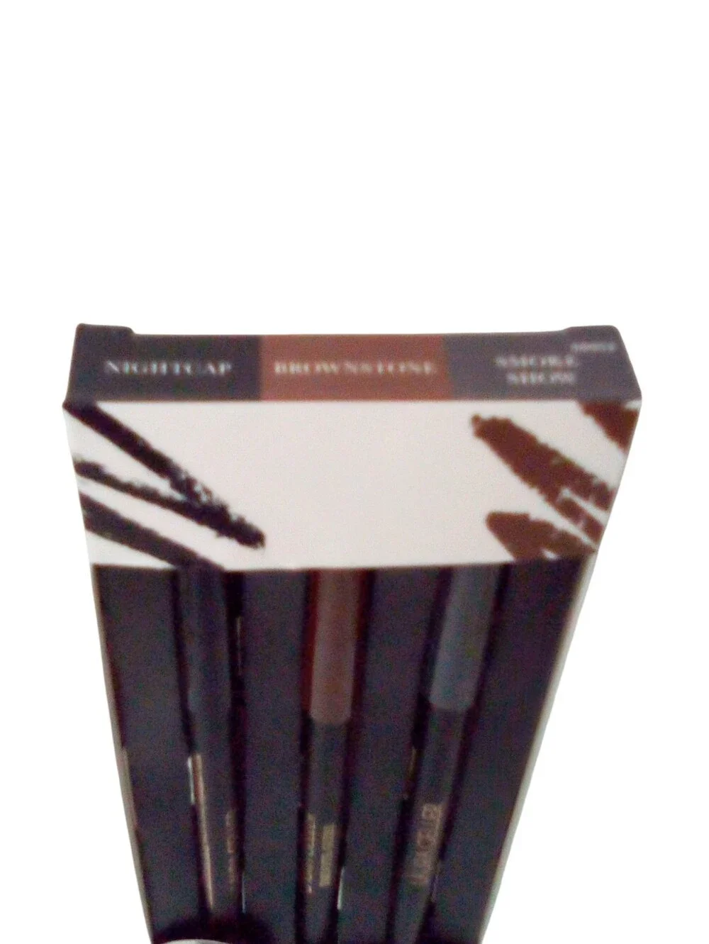 Laura Geller Smooth Glide Gel Eyeliner Trio Liners Black Brown Grey NIB